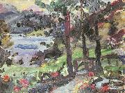 Garten am Walchensee Lovis Corinth